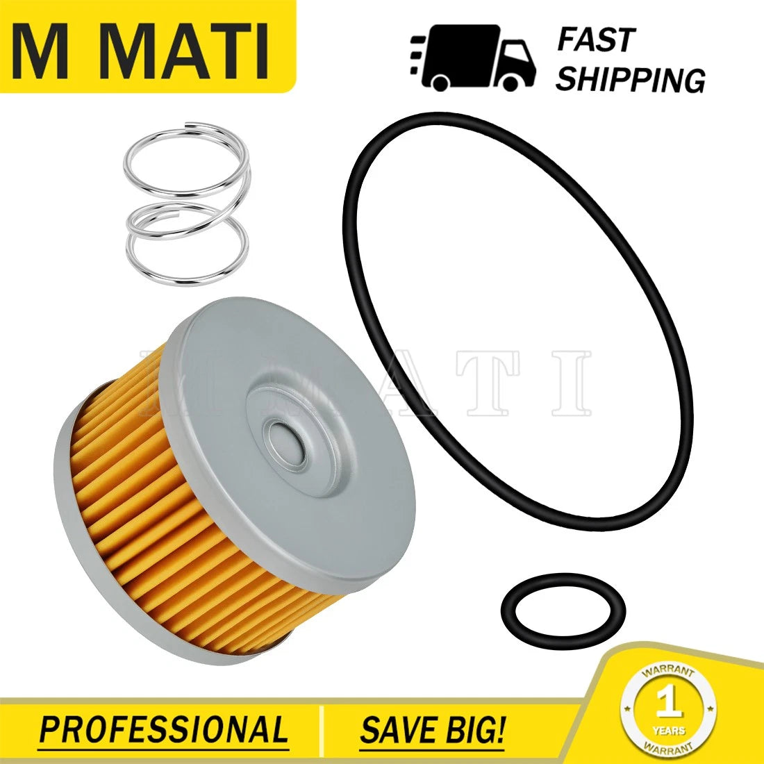 Oil Filter & O-ring Kit for Suzuki Savage 650 LS650 (1986–2004)