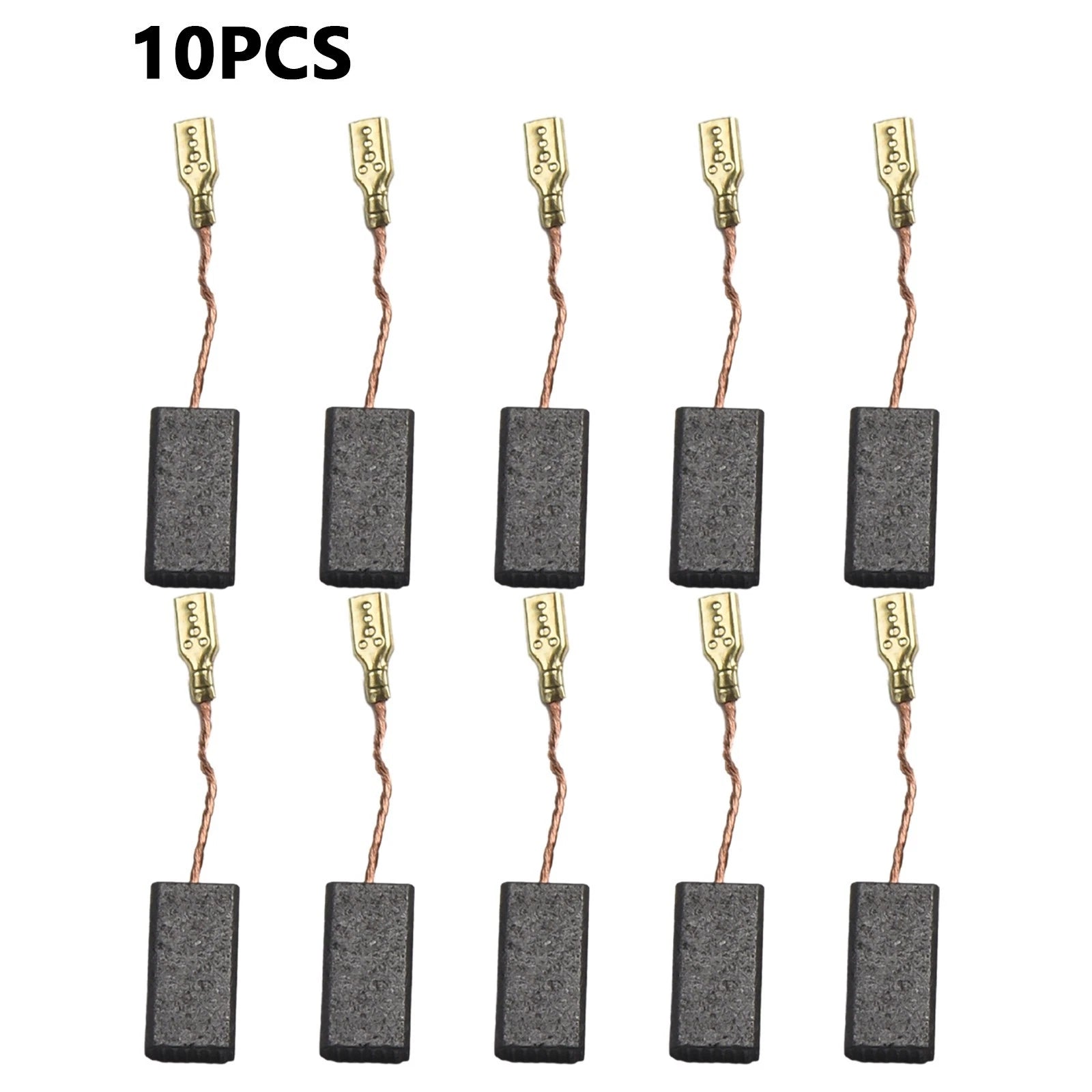 Set of 10 Carbon Brushes for Bosch Angle Grinder
