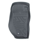 Set of 3 TPE Rubber All Weather Floor Mats for Jeep Liberty (2008–2012)
