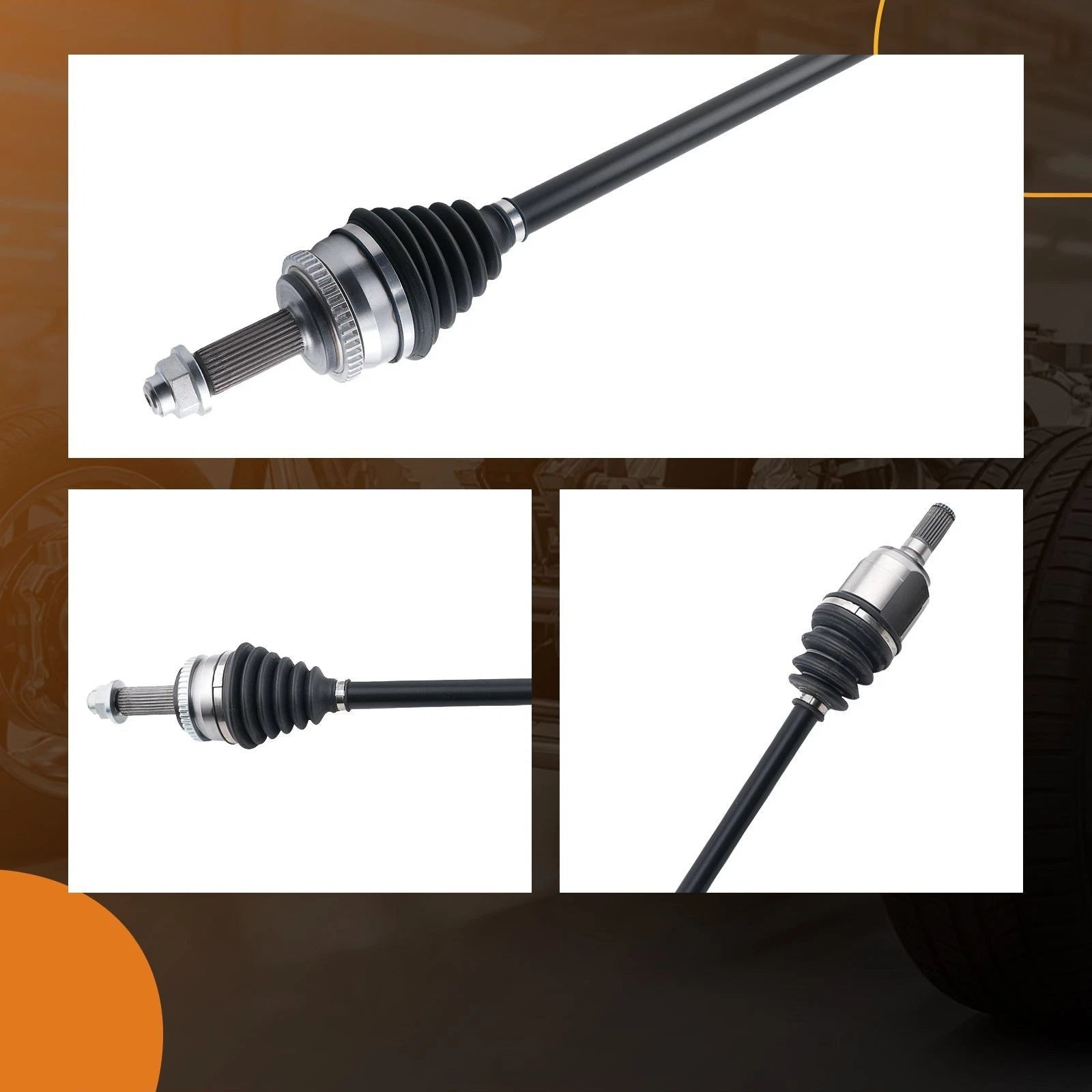 CV Axle Assembly for Kia Soul (2014–2019) L4 1.6L L4 2.0L Front Passenger Side