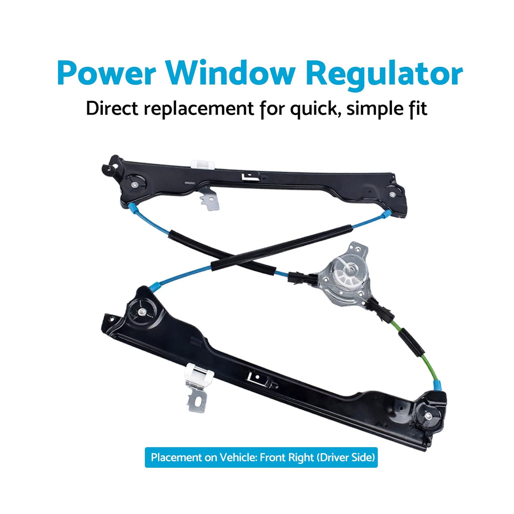 Power Window Regulator for Nissan Dualis J10 (2007–2013) RH Driver Side