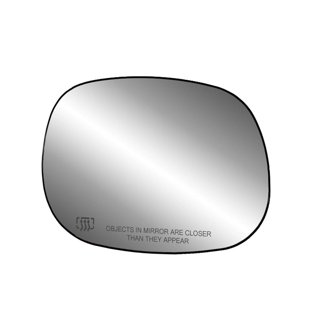 Replacement Passenger Side Door Mirror Glass Assembly for Toyota (2010–2015)