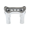 3.5" Handlebar Riser & Top Clamp CNC for Harley Dyna Softail Sportster XL