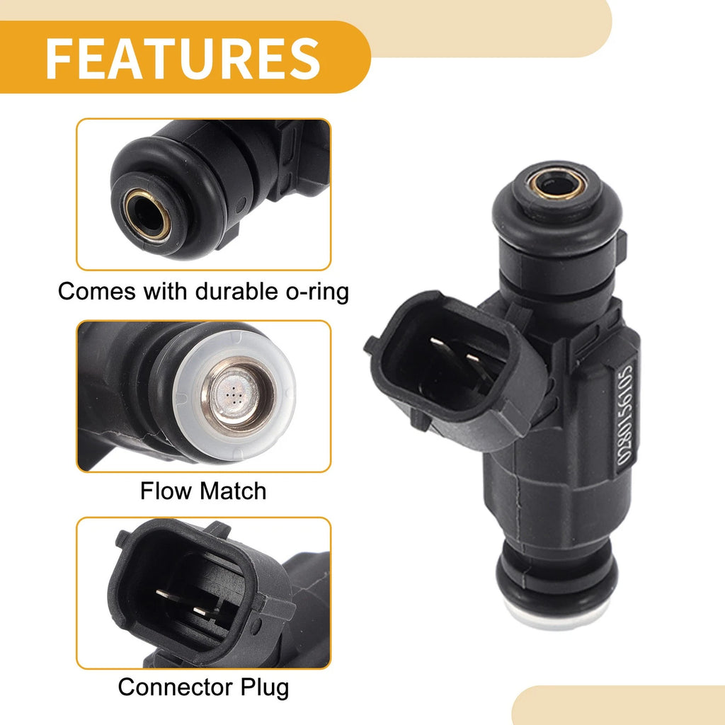 1 Pc Fuel Injector No.0280156105 for Audi Allroad Quattro V8 4.2L (2003–2005)