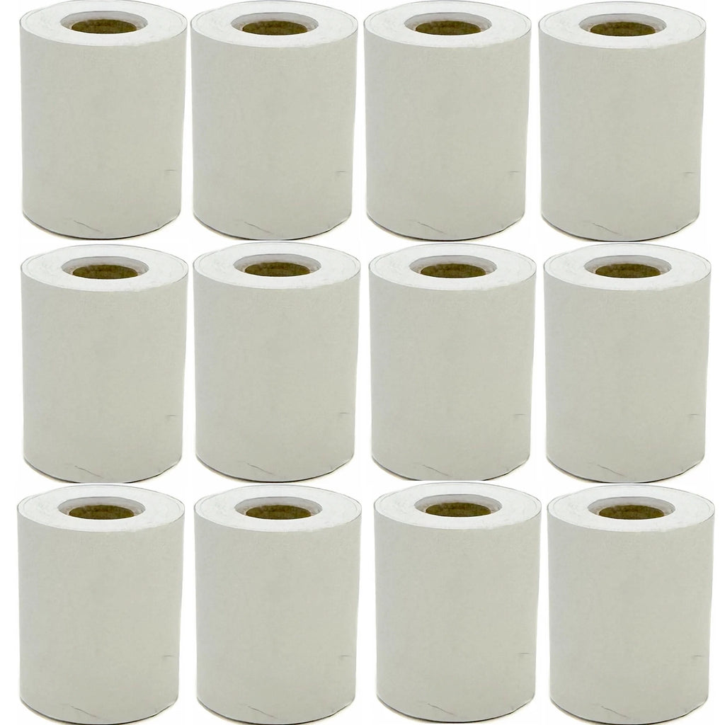Set of 12 Thermal Paper Rolls for POS Cash Registers (57x50mm)