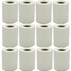 Set of 12 Thermal Paper Rolls for POS Cash Registers (57x50mm)