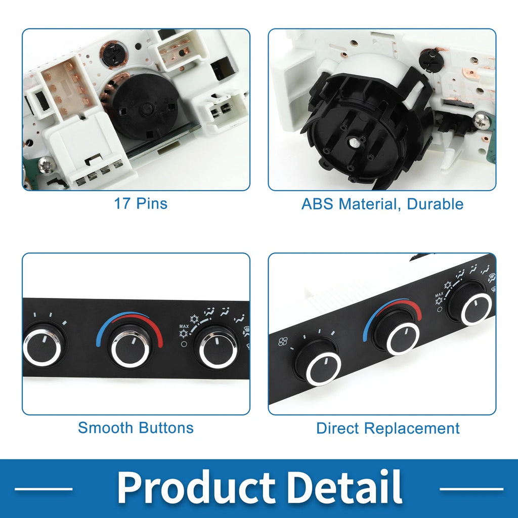 A/C Heater Climate Control Panel for Chevrolet Astro (1996–2005)