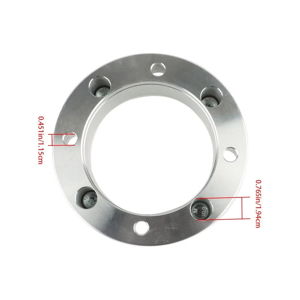 Set of 4 Wheel Spacers for Polaris Ranger RZR (2013–Present) 2" 4x156