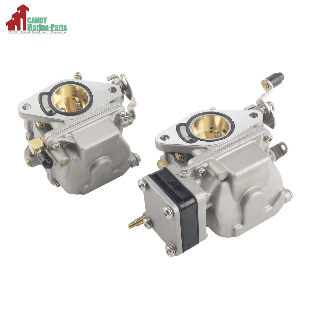Carburetor Kit 6L2-14301-11 + 6L2-14302-11-00 for Yamaha 20HP 25HP Outboard