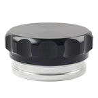 2.5" Black Aluminum Alloy Weld-On Filler Neck & Cap for Tank Cover