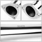 3.5" Oval Muffler Racing Catback Exhaust System for Honda Civic Ed/Ee/Ef/Sh (1988–1991)