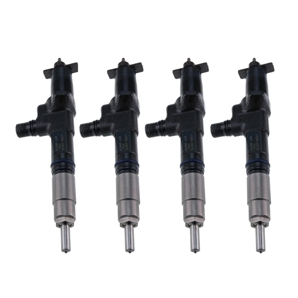 4Pcs Fuel Injector for Kubota V3800 Tier 4 Engine SVL95 (2012–2017)