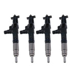 4Pcs Fuel Injector for Kubota V3800 Tier 4 Engine SVL95 (2012–2017)
