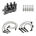 Denso Ignition Coil Wires & 6 NGK Platinum Spark Plugs for MPV 2.5 V6 (1990–1998)