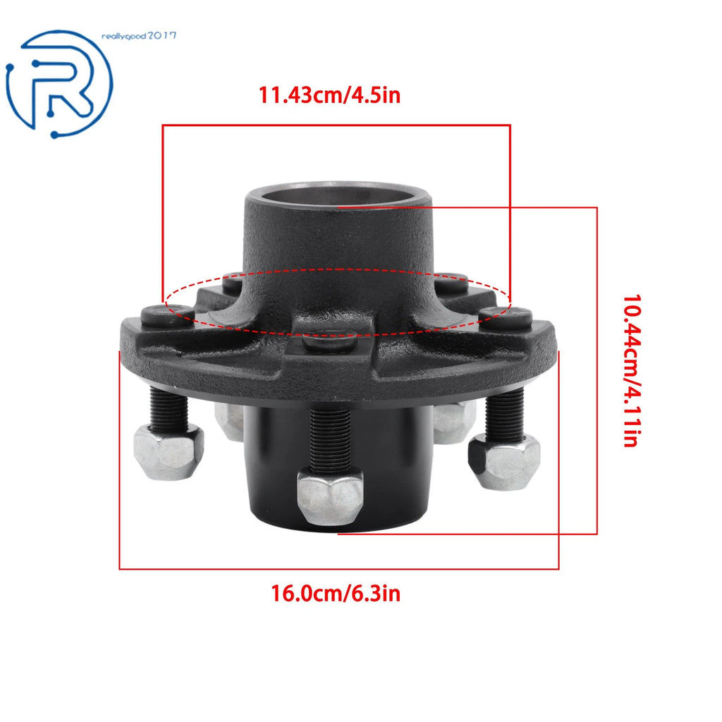 Trailer Idler Hub Kit for 2000 lbs Trailers (5 on 4.5")