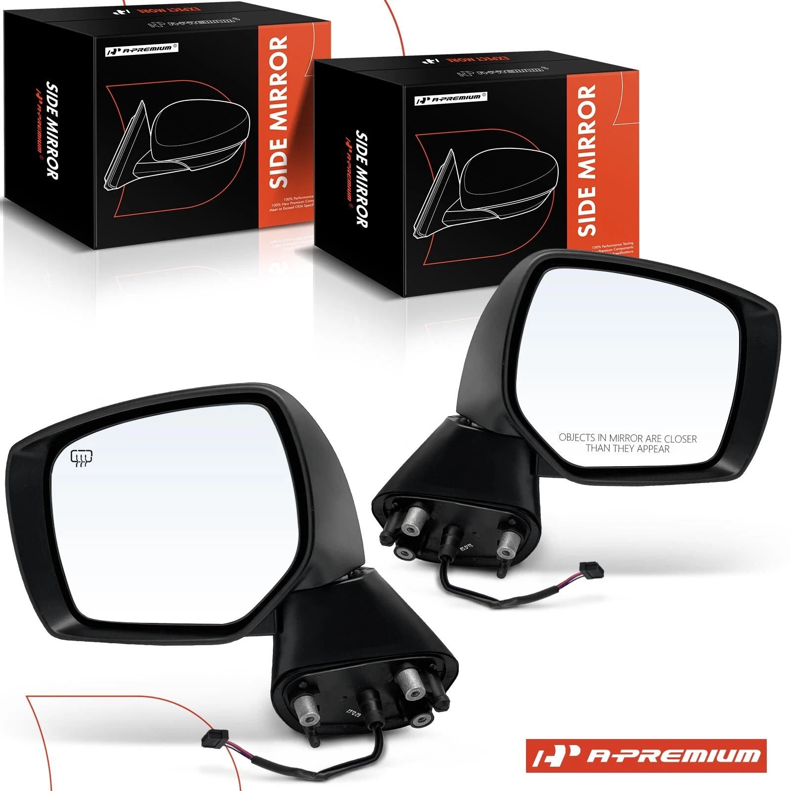 Pair Power Side Mirrors for Subaru Impreza (2012–2014)