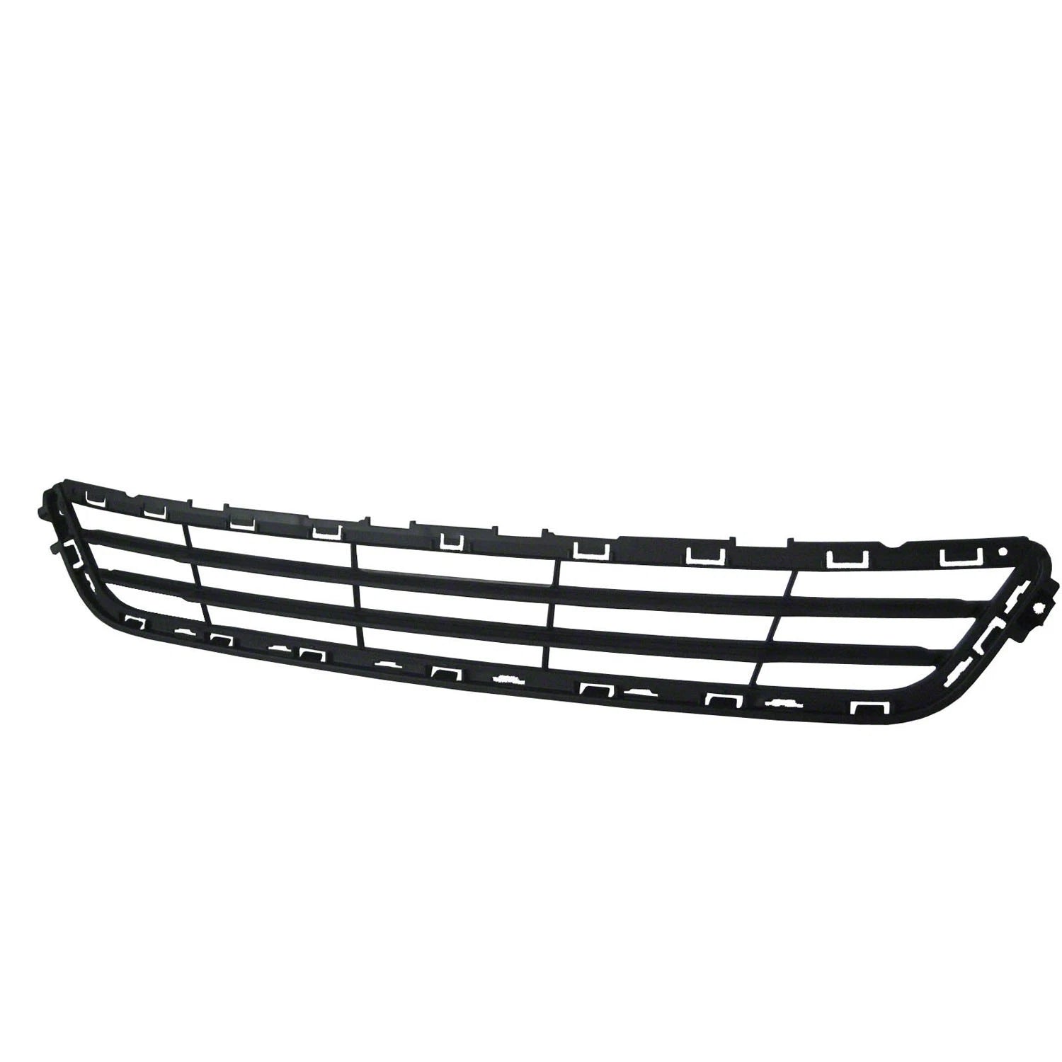 Replacement Black Textured ABS Plastic Front Bumper Cover Grille