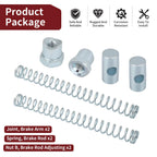 Rear Brake Rod Spring Adjuster Nut Kit for Honda Z50A/Z50R (1971–1987)