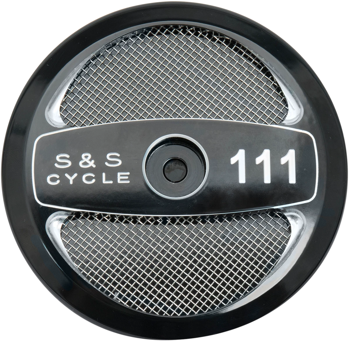 S&S Stealth Air Cleaner Cover Black for Harley-Davidson (111")
