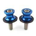 Set of 2 Swingarm Spools Slider Screws 8MM for Kawasaki ZX6R (2012–2021) Blue CNC