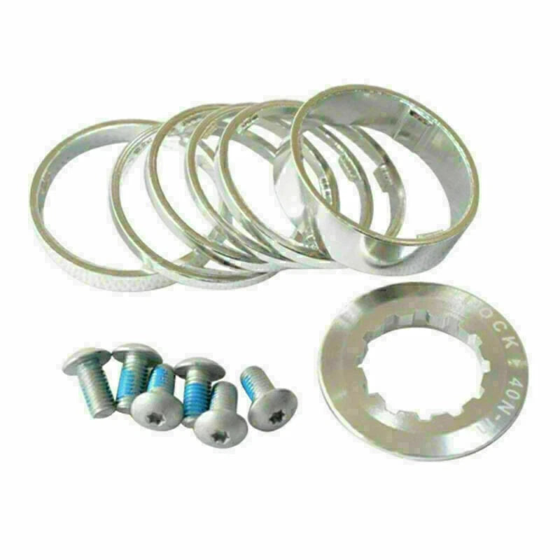 Fix Gear Single Speed Cog 16T 17T 18T for Bike Hub Disc + Spacers