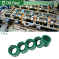 Set of 5 Oil Seal Ring 8x12x8mm for Rotary Shaft (High Pressure)