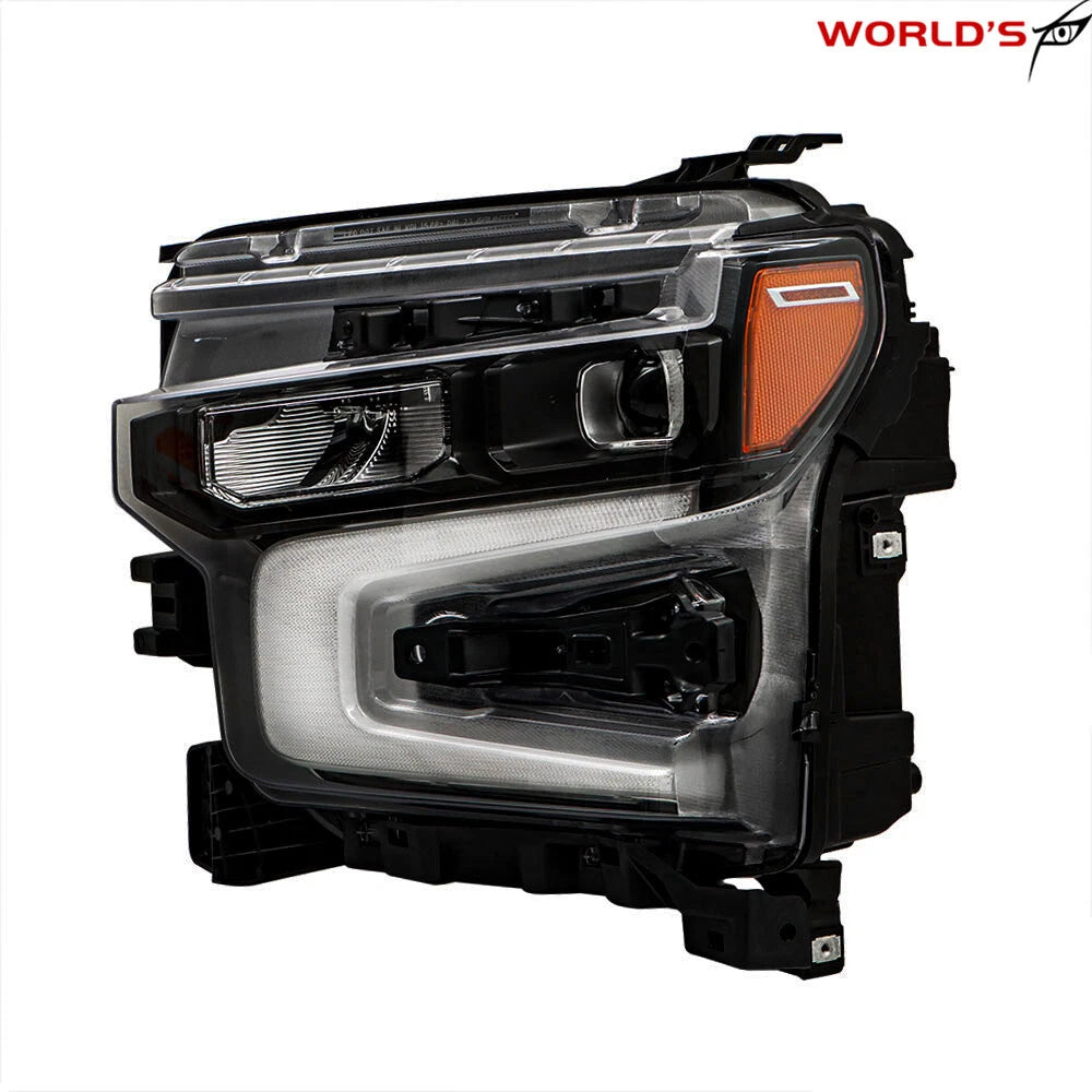 Black LED Headlight for Chevy Silverado 1500 ZR2 (2022–2024)