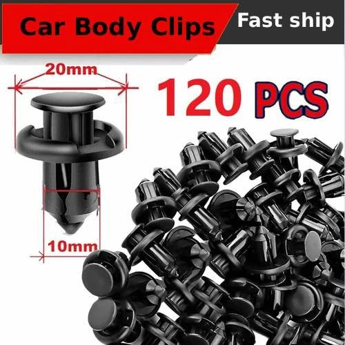 120 Pcs Bumper Clips for Honda