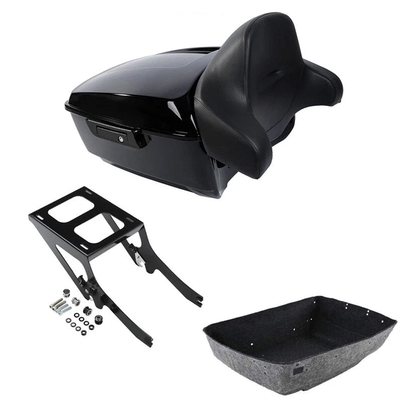 Trunk Backrest Mount Rack for Harley Heritage Classic FLHC FLHCS (2018–2026)