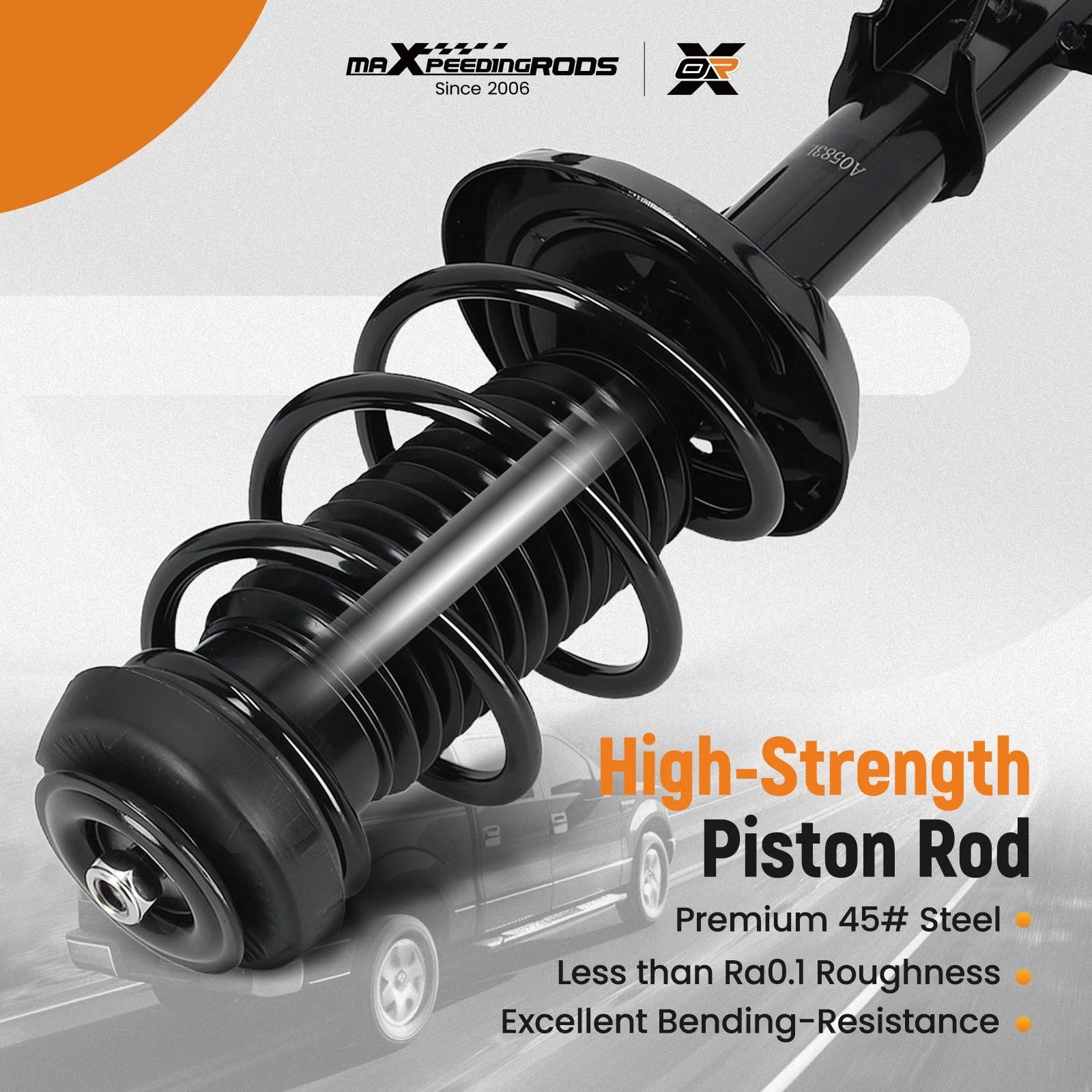 2X Front Struts for Chevy Cruze (2011-2012)