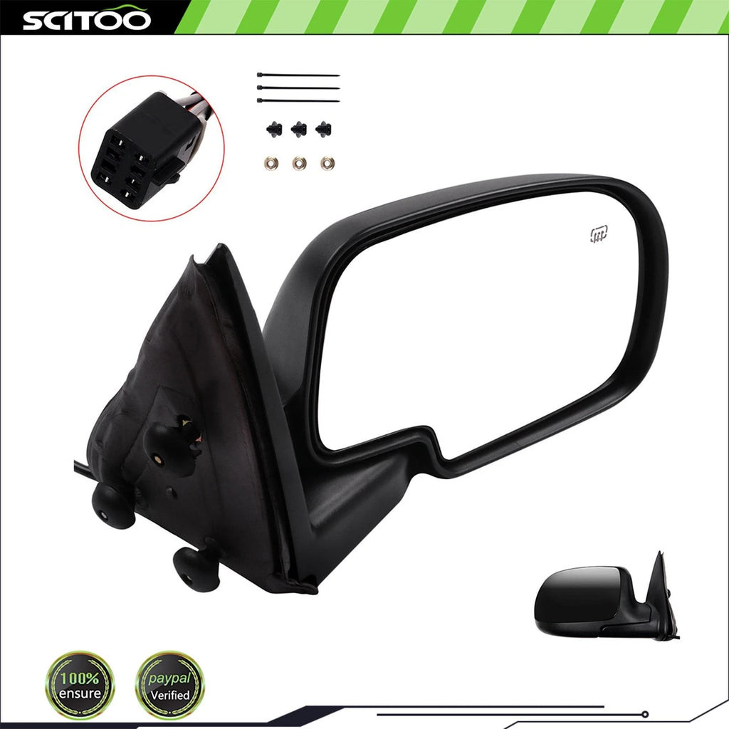 Power Heated Right Side View Mirror for Chevy GMC Yukon XL (2000–2002)