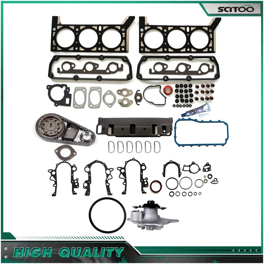 Timing Chain Kit & Gasket Set & Water Pump for Chrysler Voyager (2001–2003)