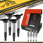 4x Ignition Coil & 4x Iridium Spark Plug for Toyota Corolla (2009-2017)