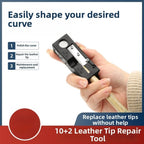 10 in 1 cue tip repair tool for pool cue shaping and grinding