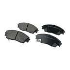 Set of 4 NAO Brake Pads for Honda CRX (1990–1991)