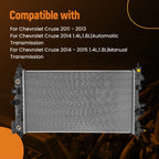 Engine Radiator for Chevrolet Cruze (2014)
