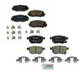 Bosch QuietCast Brake Pads Kit for Lexus Toyota AWD FWD (2010–2023)