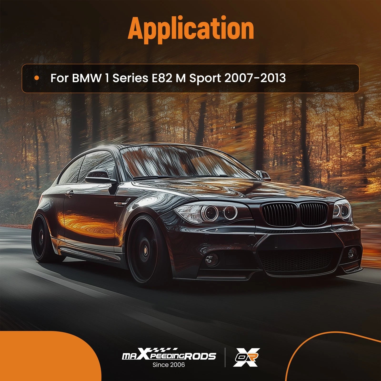 Lower Bumper Diffuser for BMW 1 Series E82 (2007-2013) Performance Style