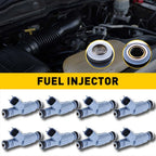 8X Upgrade Fuel Injectors for Dodge Ram 1500 4.7L (2002–2007)