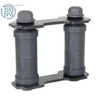Set of 2 Rear Leaf Spring Shackles for Ford Mustang (1965-1973)