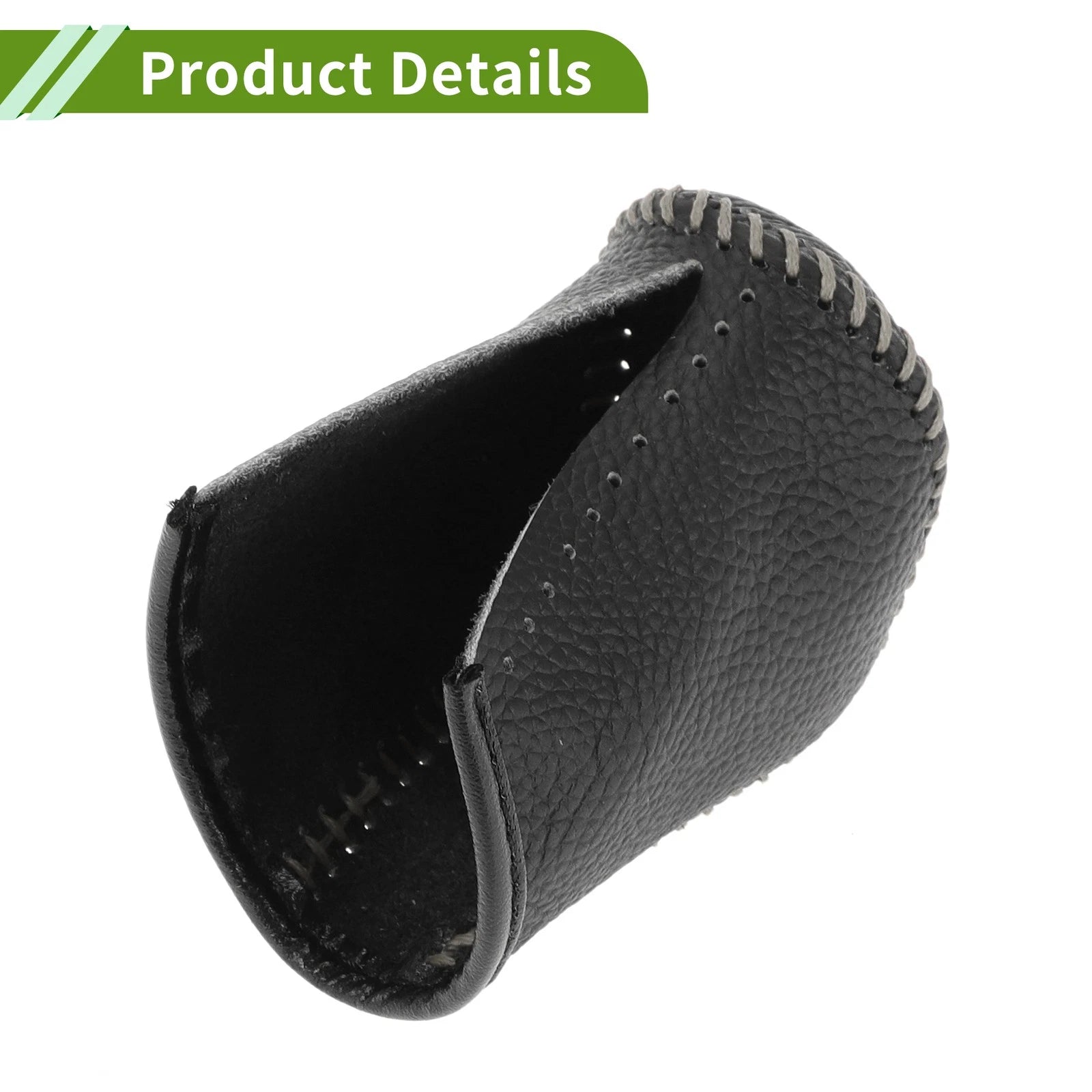 1 Pc Gear Shift Knob Cover for Lexus NX300 (2014–2021) Pebbled Black Grey