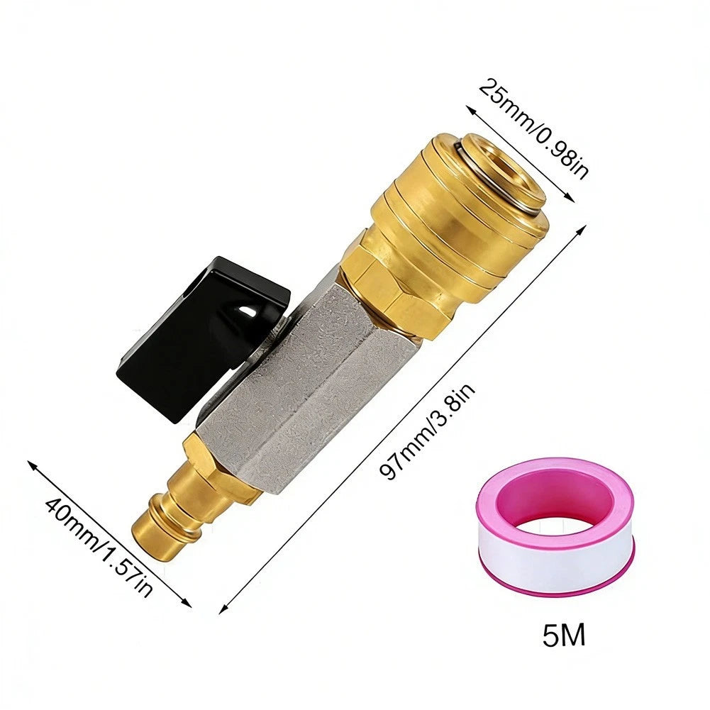 Air Shut-off Valve for Compressed Air Coupler