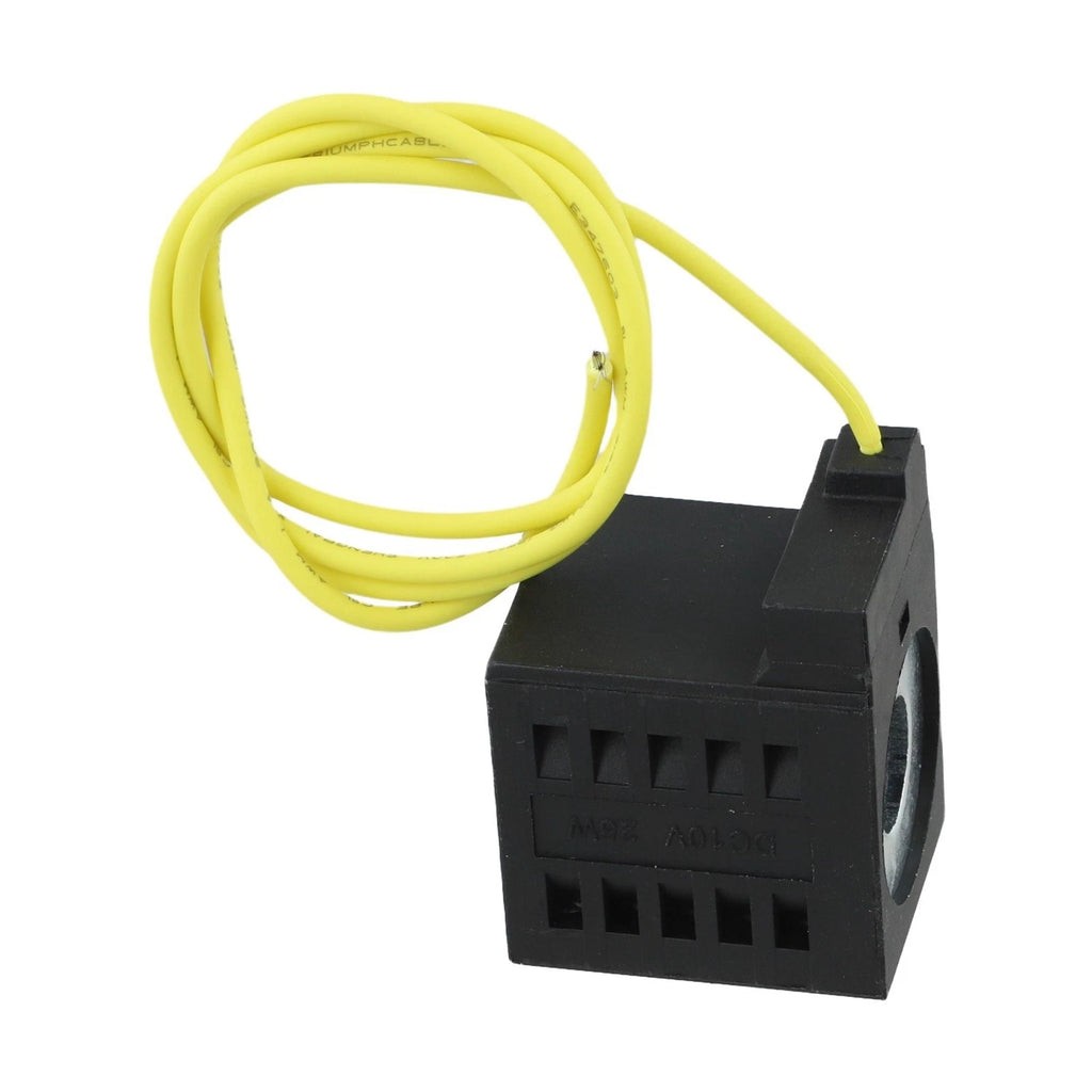 Solenoid Coil for Hydraulic Valve Stem Series 08 (10V DC, 25 Watt)