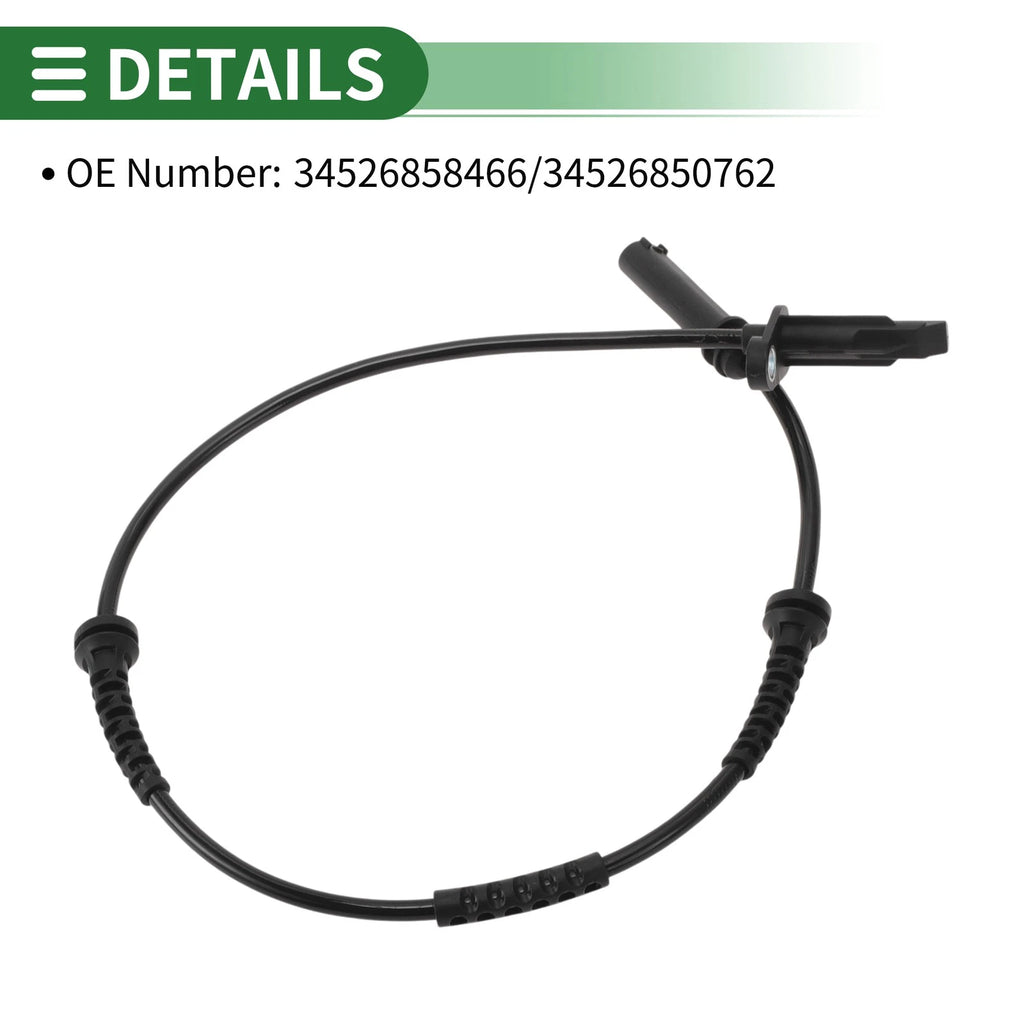 ABS Wheel Speed Sensor for BMW X1 (2016–2019) No. 34526858466/34526850762