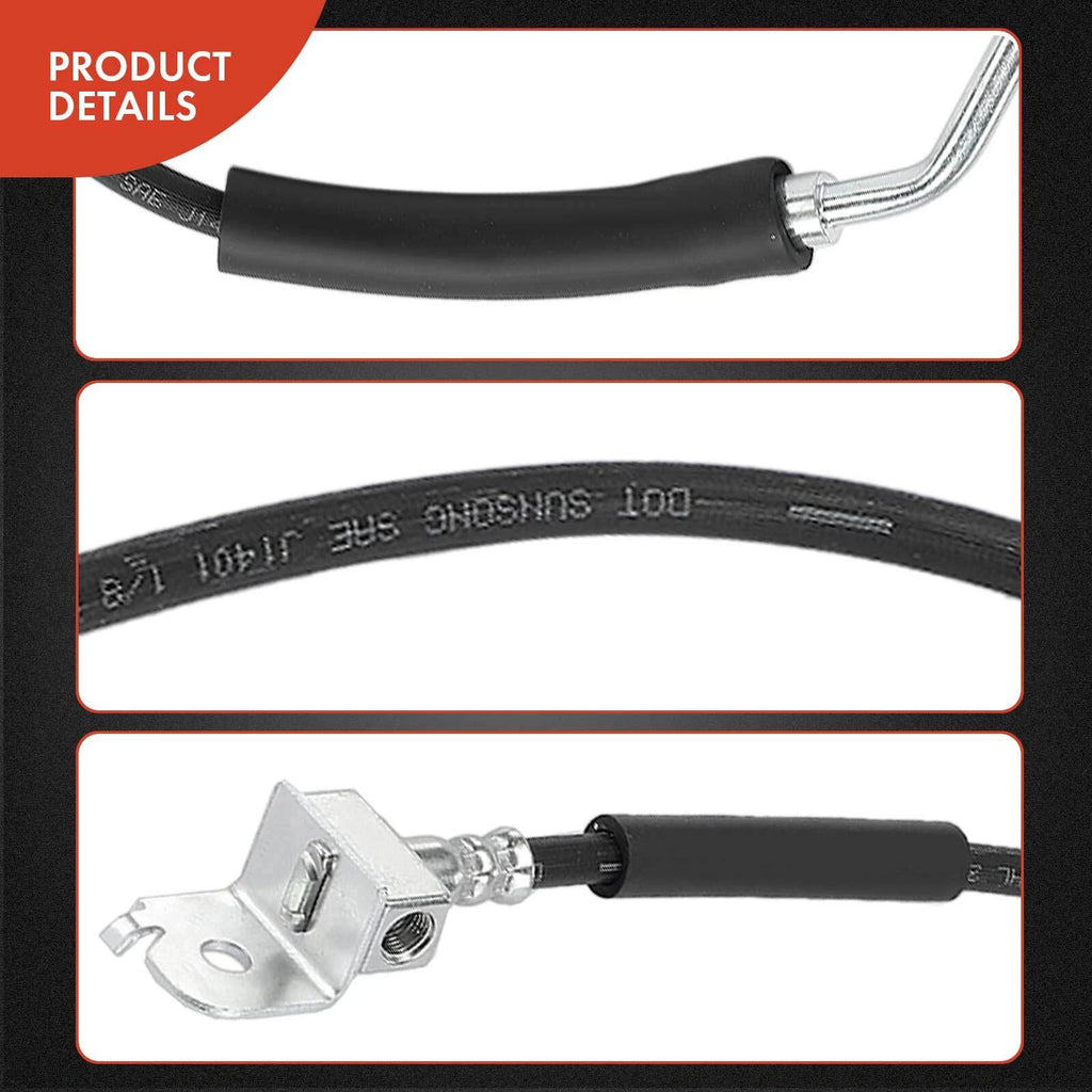 Rear Left Brake Hydraulic Hose for Ford Expedition (1997-2001)