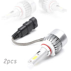 2X H27 36W 8000LM LED Headlight Kit for Hi/Low Beam (6500K)