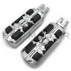 Pirate Skull Footpegs for Harley FXBB FXBR FXBRS FXLR (2018–2023)