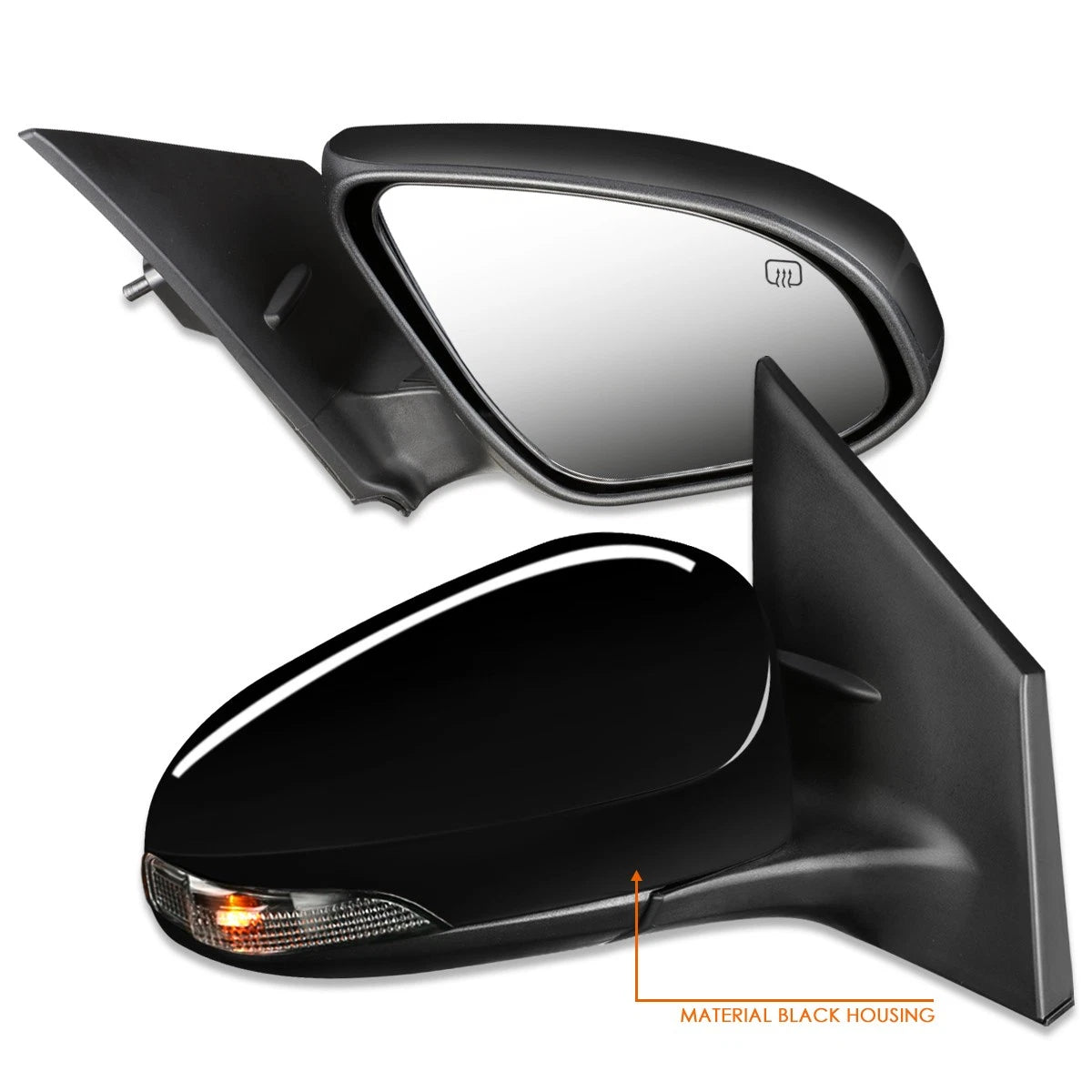 Power Heated Turn Signal Side View Mirror for Corolla Sedan (2014–2019)