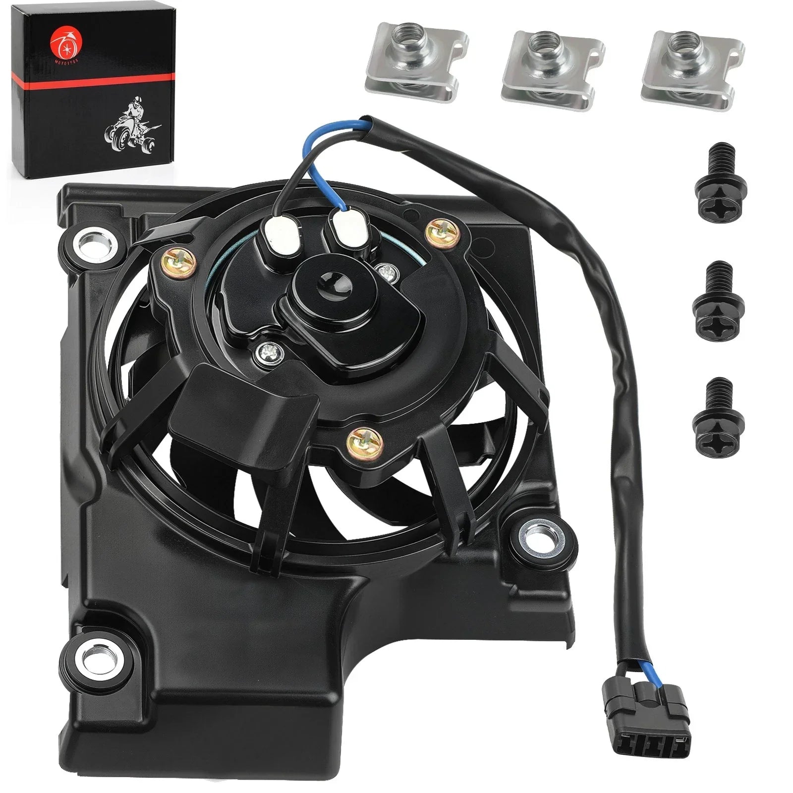 Radiator Fan Kit for Yamaha YZ250FX WR250F (2020–2024)