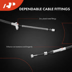 Rear Right Parking Brake Cable for Toyota Corolla (1984–1987)